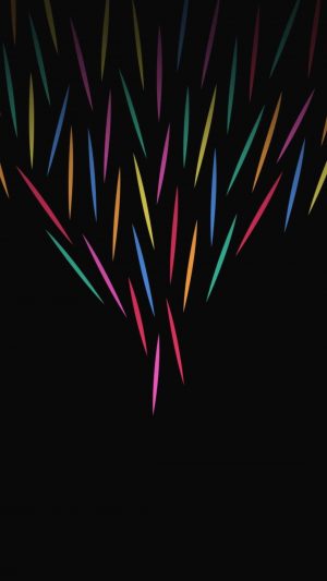 Colorful Tooth Pick 4K Phone Wallpaper 300x533 - Minimalist Phone Wallpapers