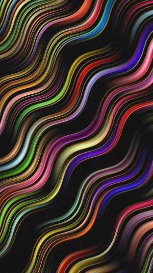Colorful Waves 4K Phone Wallpaper 300x533 - 4K Phone Wallpapers