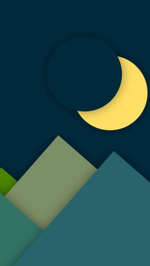 HD Mountains With Moon 4K Phone Wallpaper 300x533 - 4K Phone Wallpapers