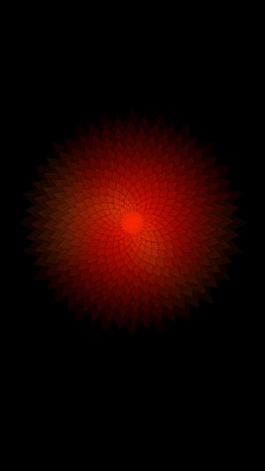 Red Illusion Of Flower 4K Phone Wallpaper 300x533 - Black Wallpapers