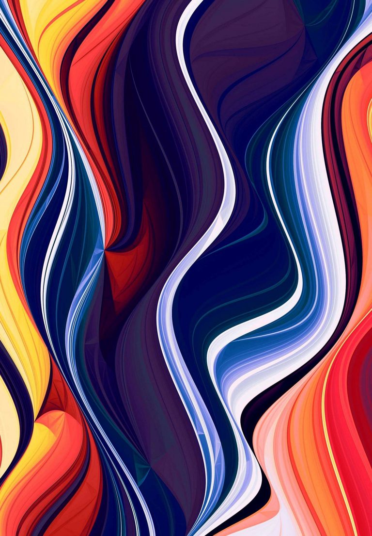 Adstract Holographic Gradient Rainbow Animation iPad Wallpaper