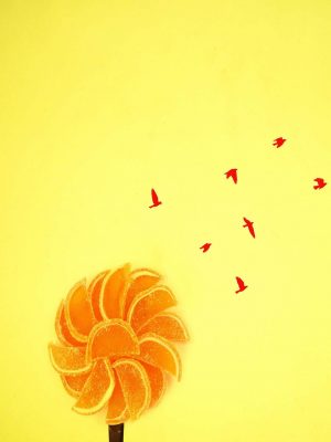 Flower Of Orange iPad Wallpaper 300x400 - iPad Wallpapers