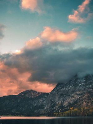 Morning View Of Mountain With Clouds iPad Wallpaper 300x400 - iPad Wallpapers