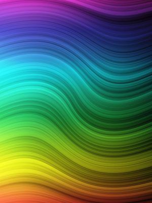 Rainbow Waves iPad Wallpaper 300x400 - iPad Wallpapers