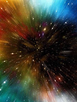 Universe Galaxy Multicolored iPad Wallpaper 300x400 - iPad Wallpapers
