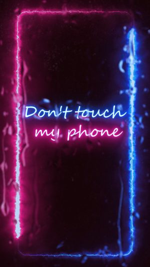 DONT TOUCH MY PHONE wallpaper by BenjaminBun - Download on ZEDGE™ | 92f3