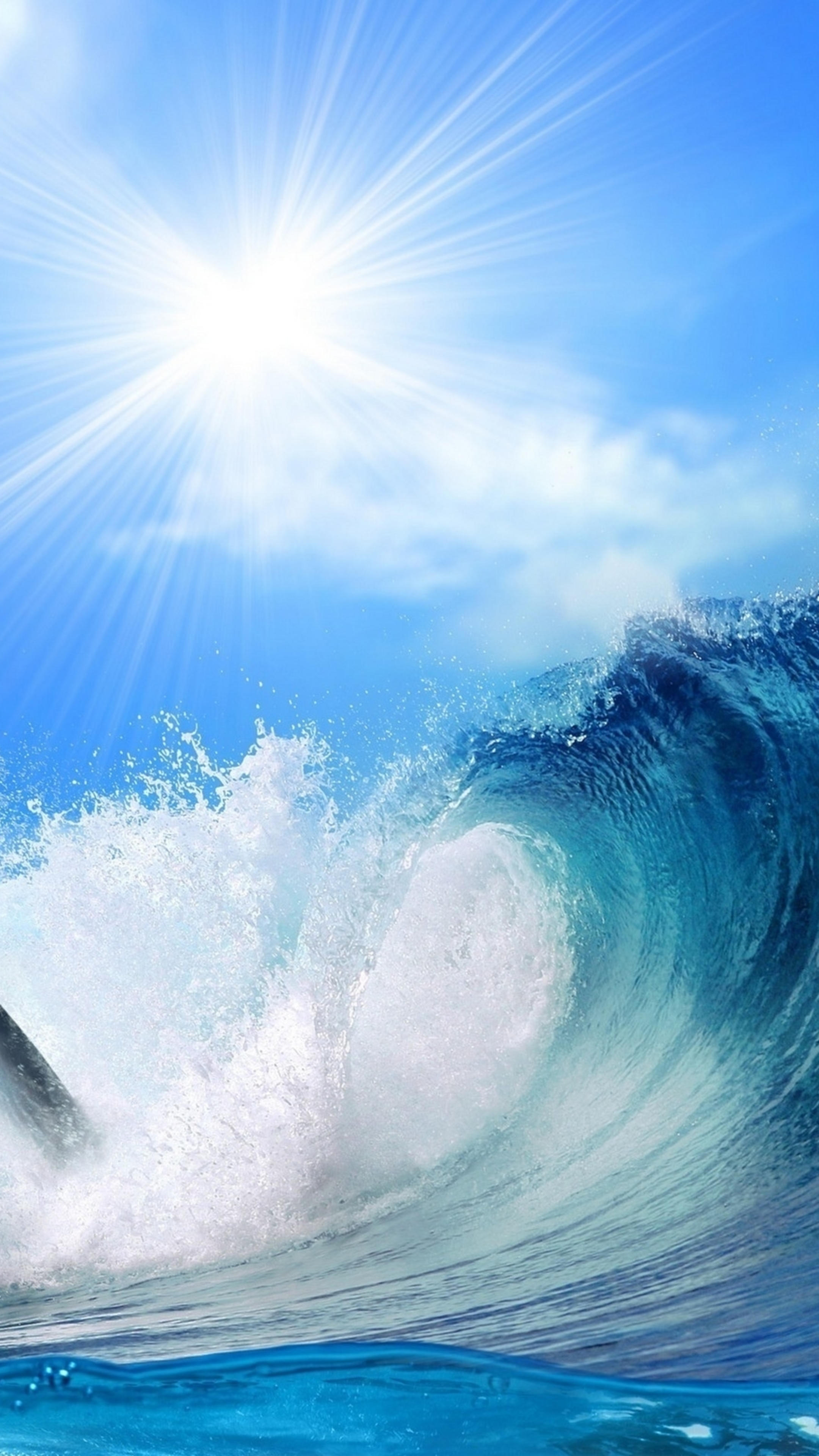 Живое море на телефон. Море, волны. Океан. Океан волны. Волны океан солнце.