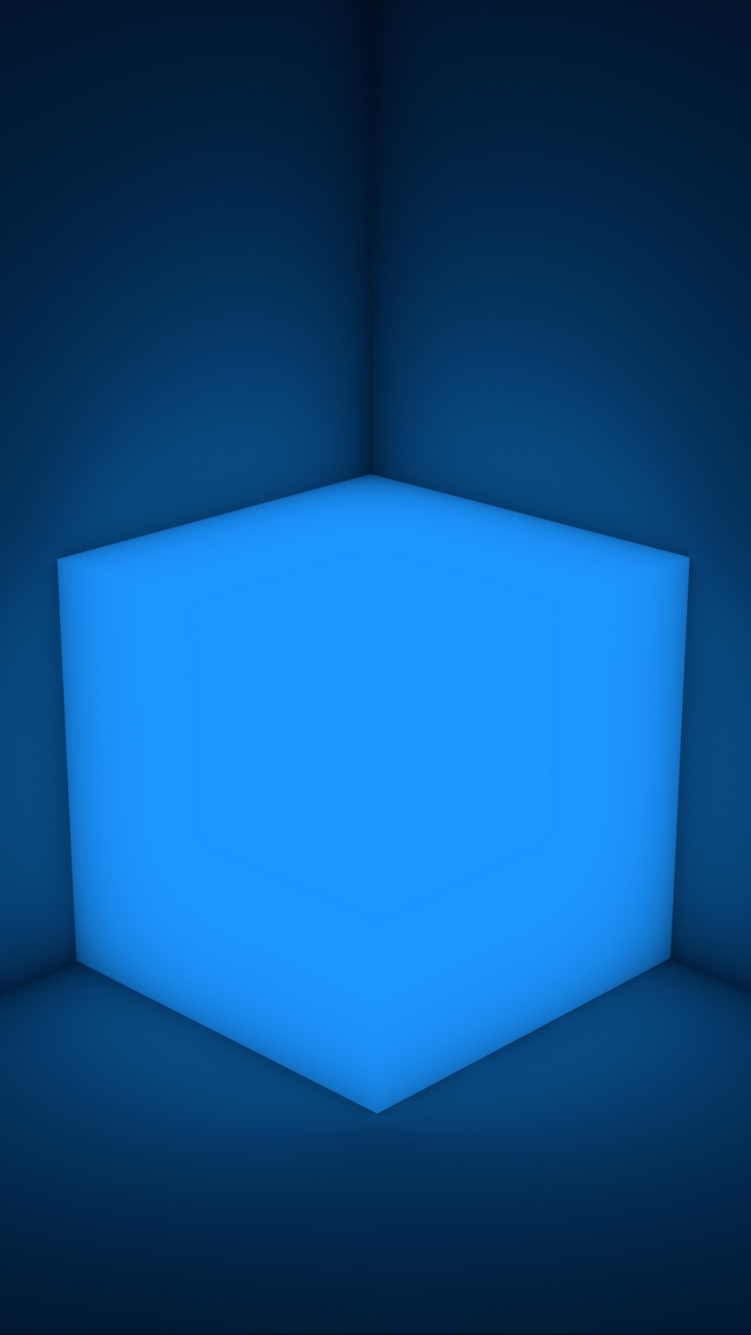 3d Cube Neon Shape Hd Wallpaper 1080x1920