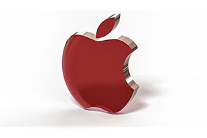 3D Red Apple Wallpaper  Download to your mobile from PHONEKY