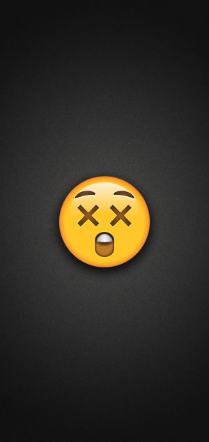 Astonished Face Emoji Phone Wallpaper 300x633 - Emoji Wallpapers
