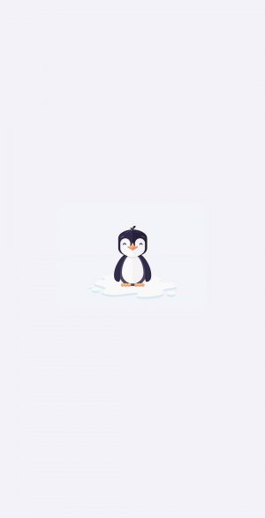 Cute Penguin Wallpaper 1080x2340  300x585 - iPhone White Wallpapers