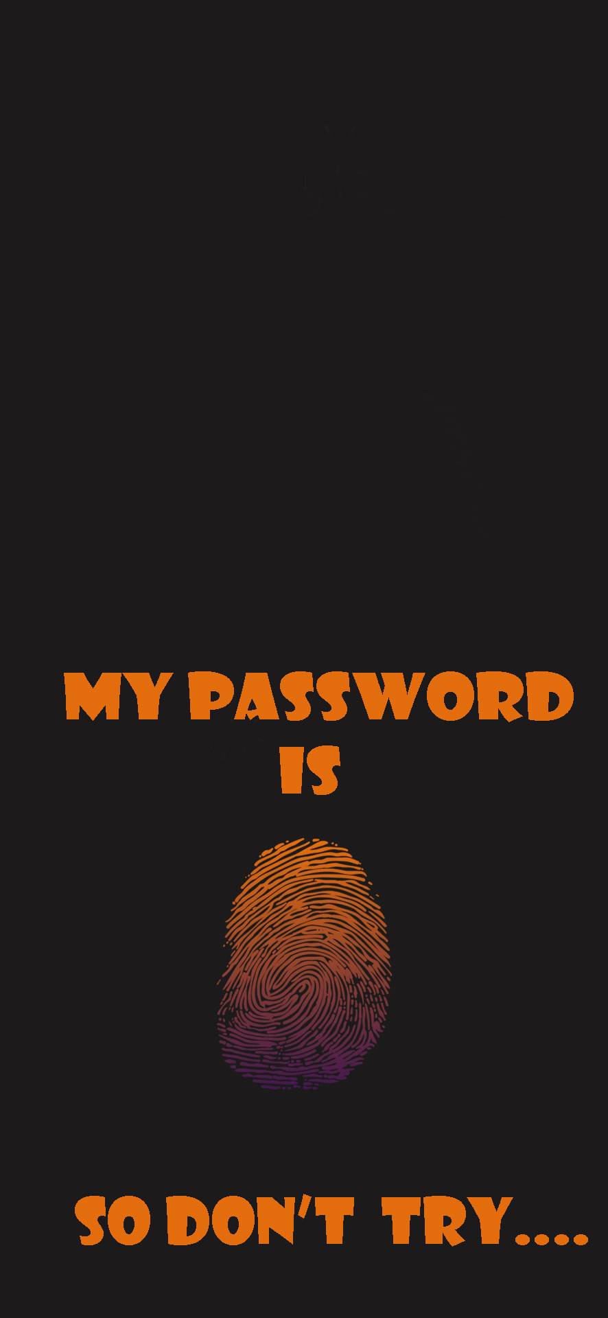 My Password Wallpaper - 886x1920