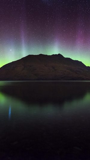 Northern Lights Aurora Mountain Wallpaper 1080x1920 300x533 - iPhone Nature Wallpapers