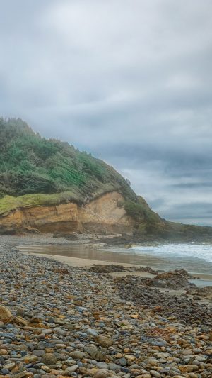 Sea Beach Rocks Clouds Birds Landscape Wallpaper 1080x1920 300x533 - iPhone Nature Wallpapers