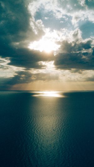 Sea Clouds Horizon Light Sun Sunset Wallpaper 1080x1920 300x533 - iPhone Nature Wallpapers