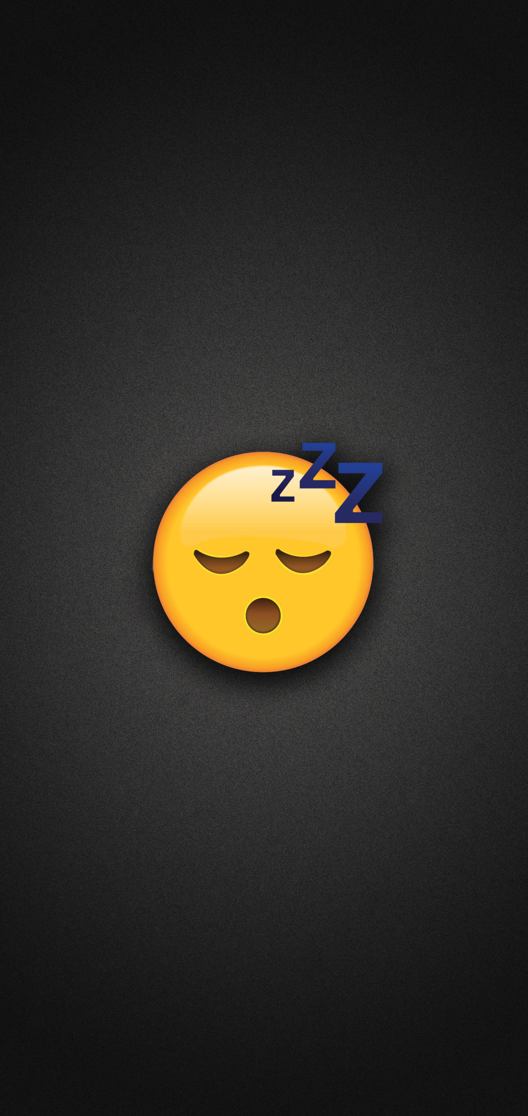 Sleeping Emoji Phone Wallpaper