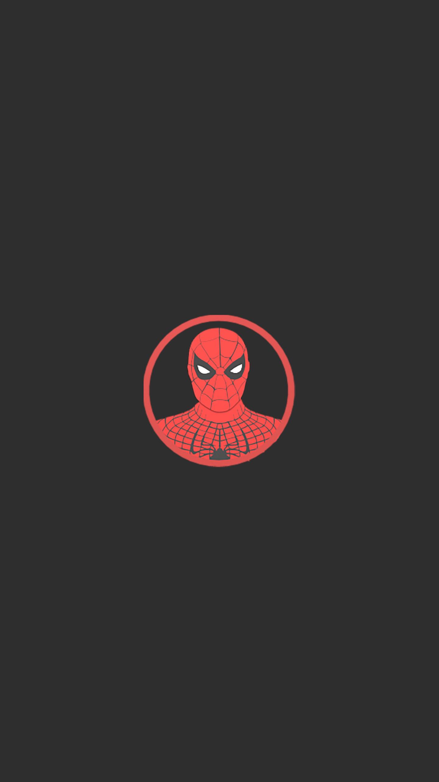 Spiderman Minimal Background HD Wallpaper