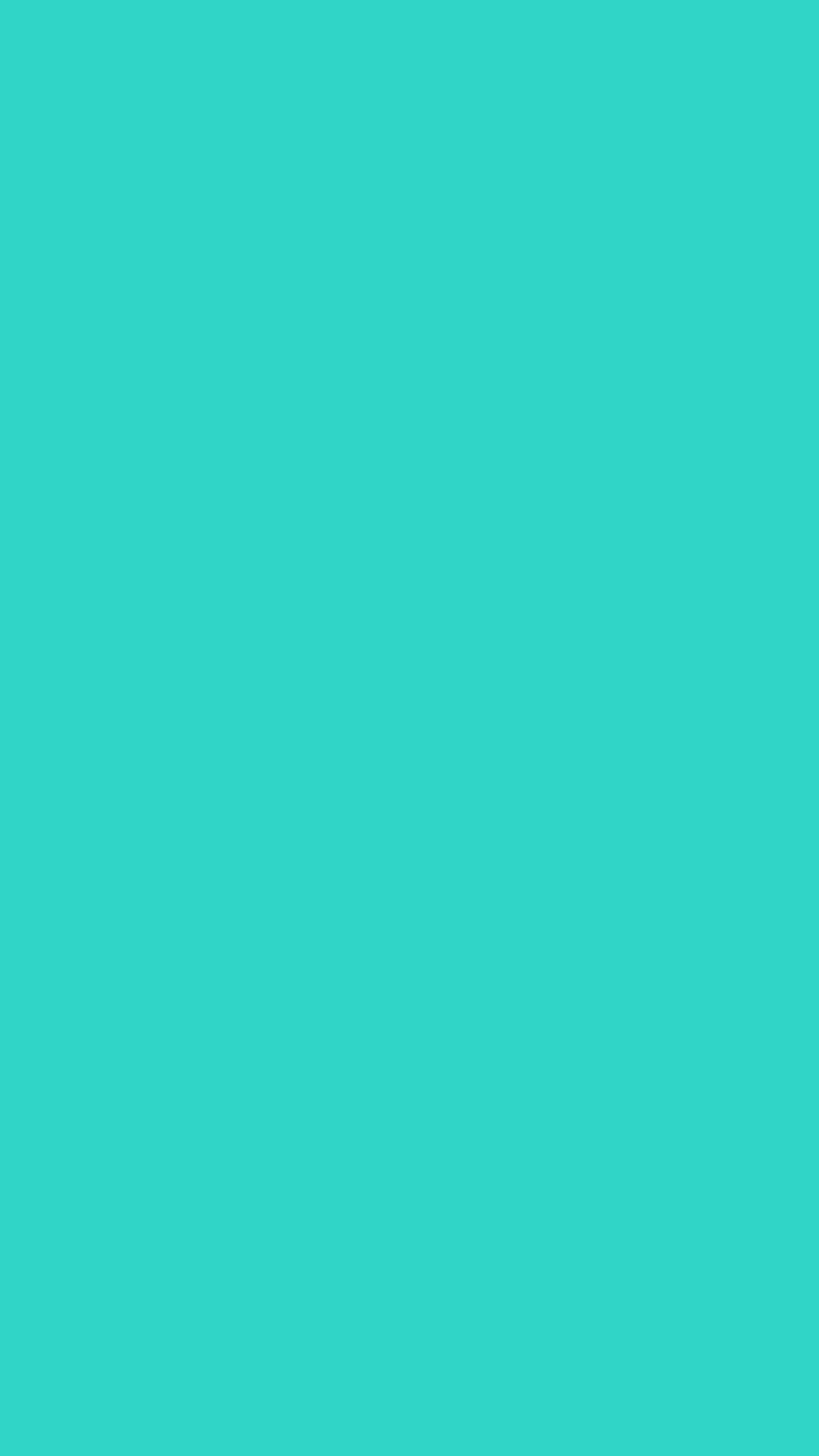 Turquoise Solid Color Background Wallpaper for Mobile Phone
